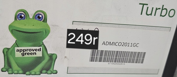 TURBINE TURBOCOMPRESSEUR MINI COOPER R55 R56 R57 R58 R59 R60 R61 2.0 N47C20A