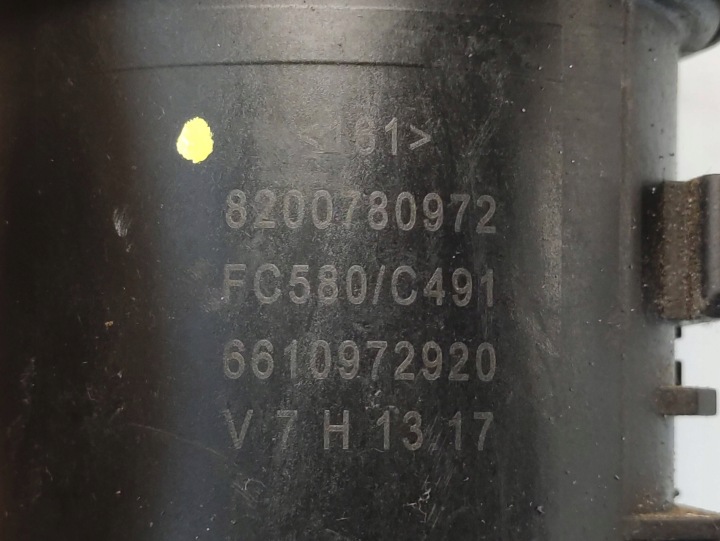 RENAULT TRAFIC II CHÂSSIS FILTRE CARBURANTS 6610972920