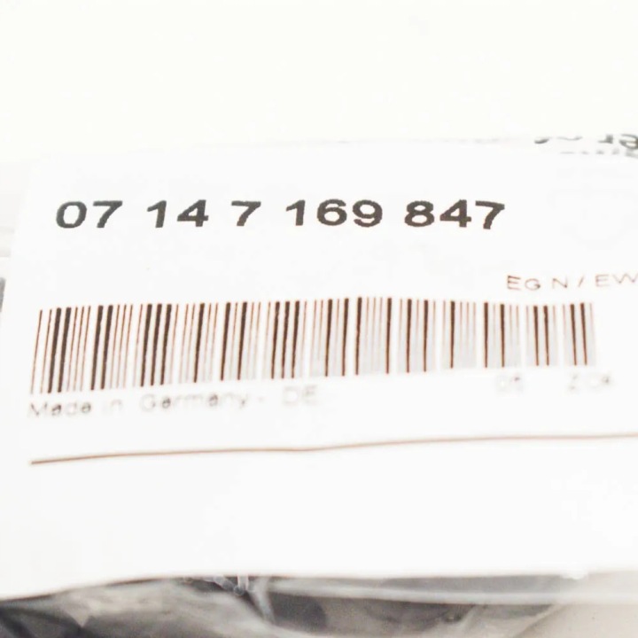 BMW 1 F21 PLASTIQUE ÉCROU AVEC RONDELLE 07147169847 1 SZT.ORYGINALNA