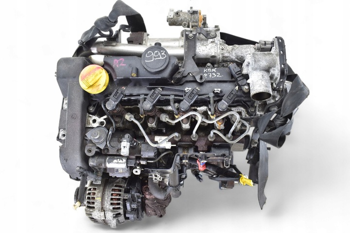 MOTOR QASHQAI MEGANE II SCENIC II 1.5 DCI 106KM K9K732 K9K282 @ KOMPRESJA@ 