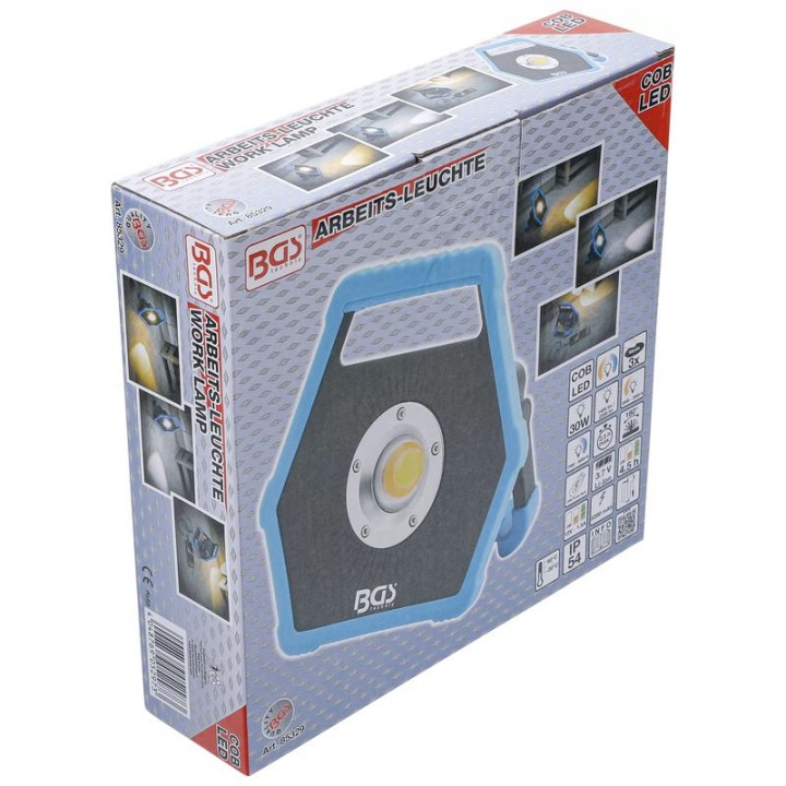 PHARE TRAVAILLÉ ATELIER COB-LED 30 DANS BGS 85329