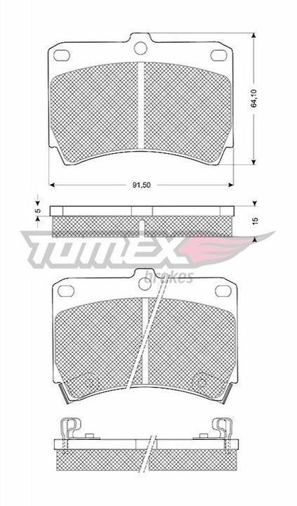 TX10-91 TRINKELĖS STABDŽIO MAZDA 121,323 nuotrauka 2