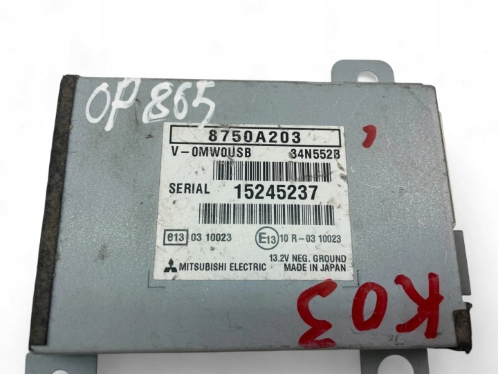 CONTRÔLEUR MITSUBISHI ASX (GA_W_) 8750A203 31291707 2011