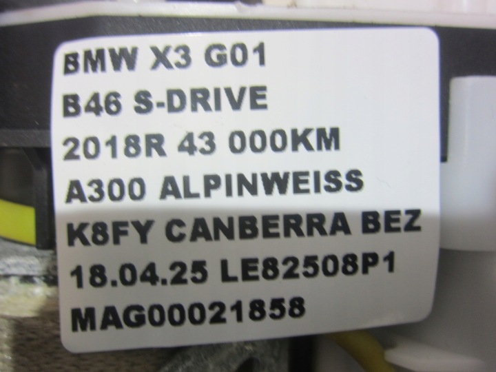BMW X3 G01 X4 TENDEUR PANNEAU AVANT AVANT GAUCHE 72117469951 7469951 USA