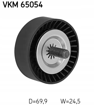 SKF VKM 65054 GALET DIRECTIONNELLE GUIDE COURROIE EN V ZEBATY