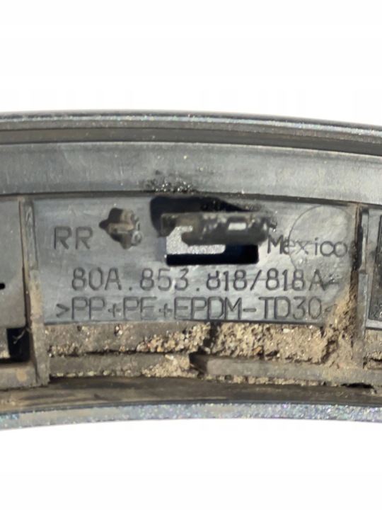 REVÊTEMENT PASSAGE DE ROUE ARRIÈRE ARRIÈRE AUDI Q5 SQ5 80A853818