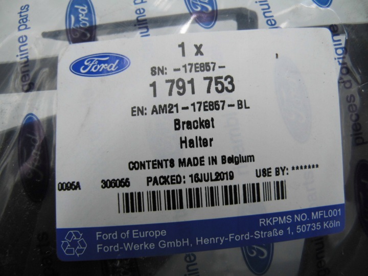GLISSIÈRE PARE-CHOCS AVANT GAUCHE FORD S-MAX MK1 2010-15