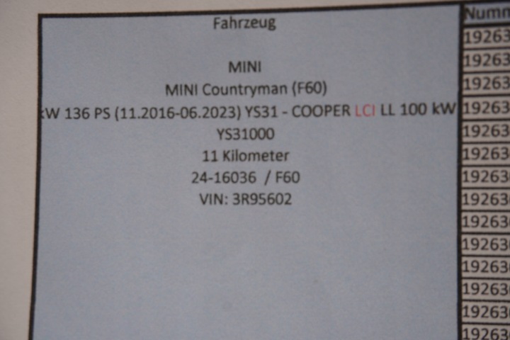 DISQUES PLAQUETTES MINI BMW F60 F48 F45 F39 6799367 11KM