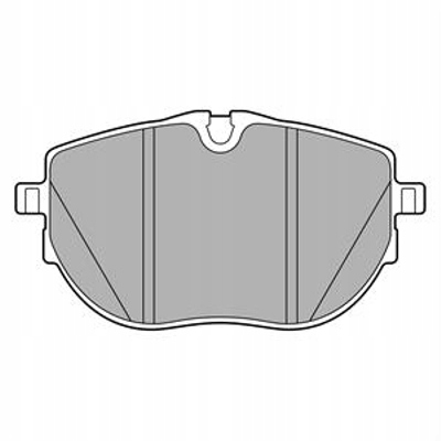 KLOCEK BRAKE KPL. FRONT VW MULTIVAN VI, TRANSPORTER / CARAVELLE VI, 