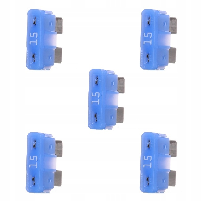 5X FUSIBLE HELLA 8JS 711 687-821 19,1MM 18,8MM BLISTER 5,1MM