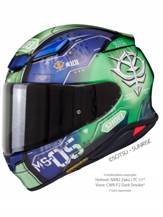 CASQUE INTÉGRAL SHOEI NXR2 ZAKU I TC-11 R M