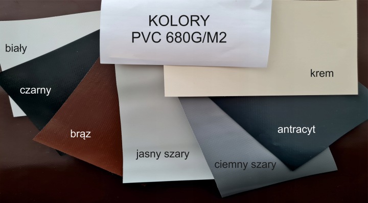 BÂCHE SUR PRZYCZEPKE AGADOS HANDY 133 X 212 ÉPAISSE 650G PCV DIVERS COULEURS