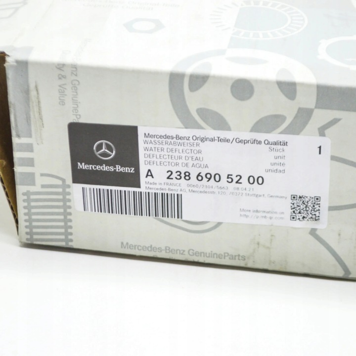 MERCEDES A238 MOULURE PARE-BRISE PRAWO A2386905200