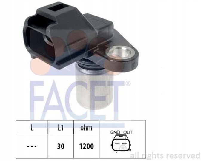 SENSOR ROLLO DISTRIBUCIÓN TOYOTA YARIS 1.4 08-12 LAND CRUISER J200 4.5 07- 