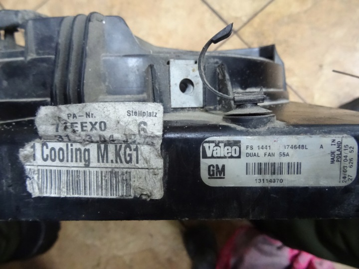 SAAB 93 2.2D VENTILATEUR RADIATEUR 13114371