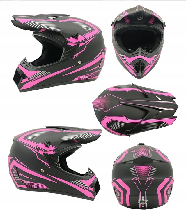 CASCO MOTOCYKLOWY, MX ATV, MOTOCROSS, ROZM L 