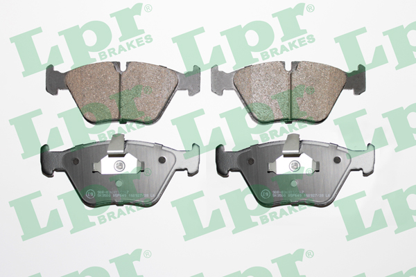 KIT PLAQUETTES FREINS FREINS DISQUE LPR 05P649 2× LPR B2441V DISQUE DE FREIN