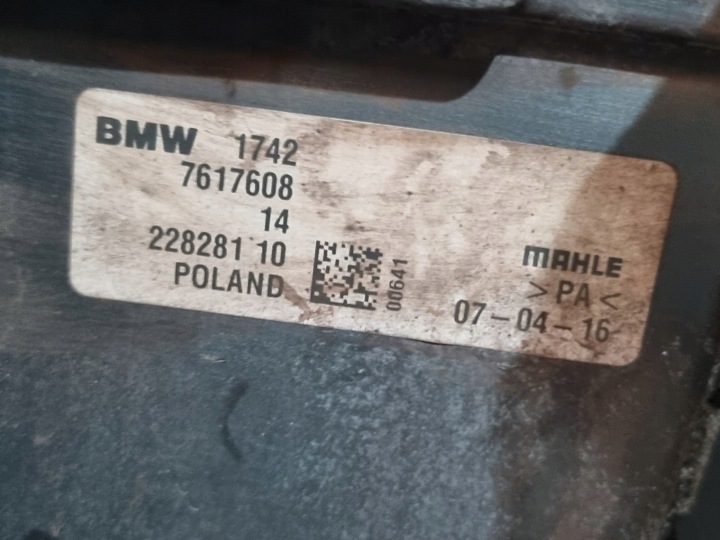 MINI CLUBMAN F54 CAPOT PARE-CHOCS AILE PANNEAU AVANT RADIATEURS AVANT C2K