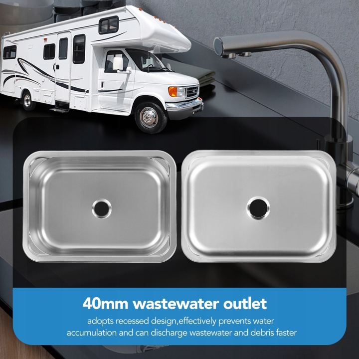 ZLEW VERS VOITURES KEMPINGOWEGO ÉCONOMIE MIEJSCA 345X245X136MM
