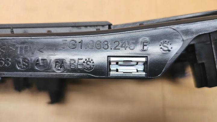 VW GOLF VII DÉCORS 5G1863391 5G1863245F 5G1863042 ORIGINAL EUROPE