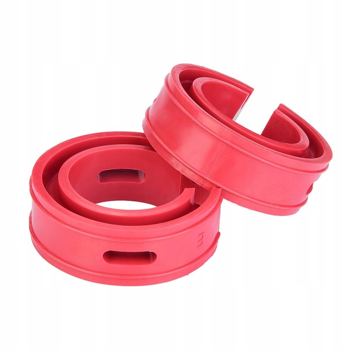 ROJO 6CM `` TOPE DE SUSPENSION WSTRZASOW BUFOR 2 PIEZAS 