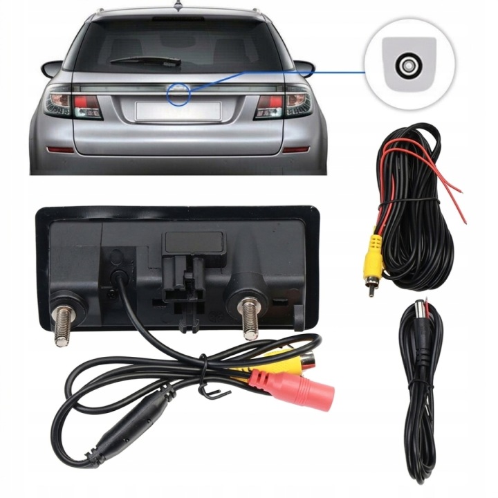 DEDYKOWANA CAMÉRA MARCHE ARRIÈRE NTSC AHD AUDI A6L A4L Q5 Q3