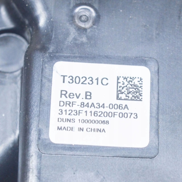 TESLA MODÈLE 3 2020 VENTILATEUR CONDUIT D'AIR VENTILATEUR