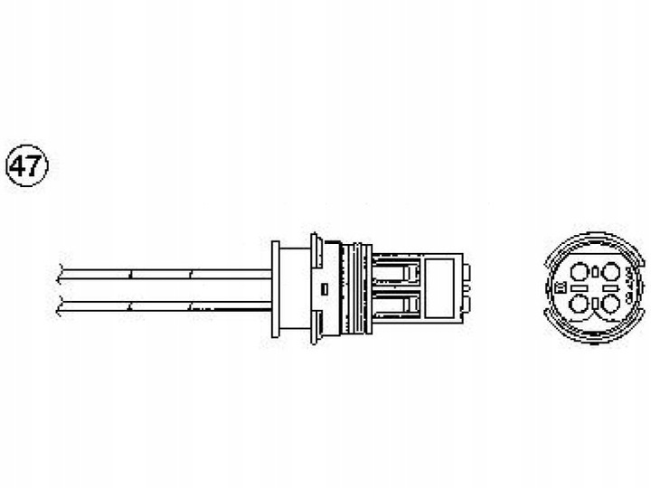 DE SONDE LAMBDA MERCEDES SLK R170 2.0 3.2 00-04 CLASSE M W163 3.2-5.0 98-05 photo 2 - milautoparts-fr.ukrlive.com