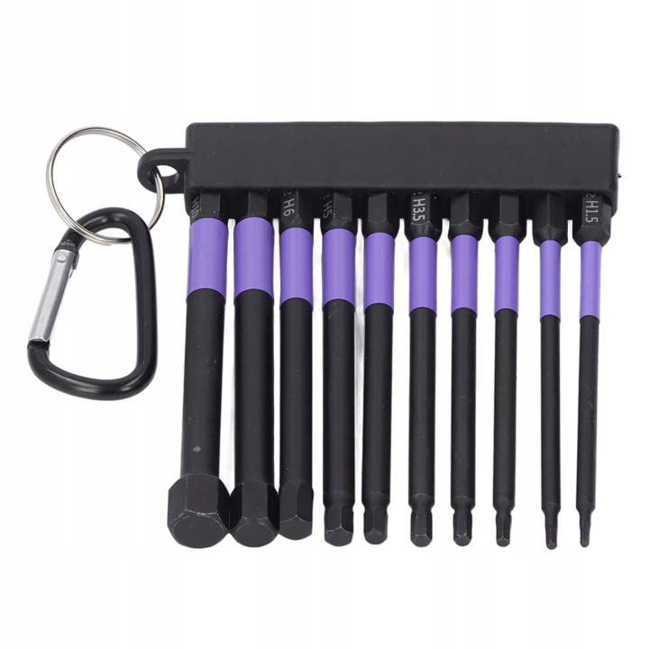 10PCS RÉGLAGE UDERZENIE COUP TS2 ACIER STOPOWA 4 CALES 100 MM 6H