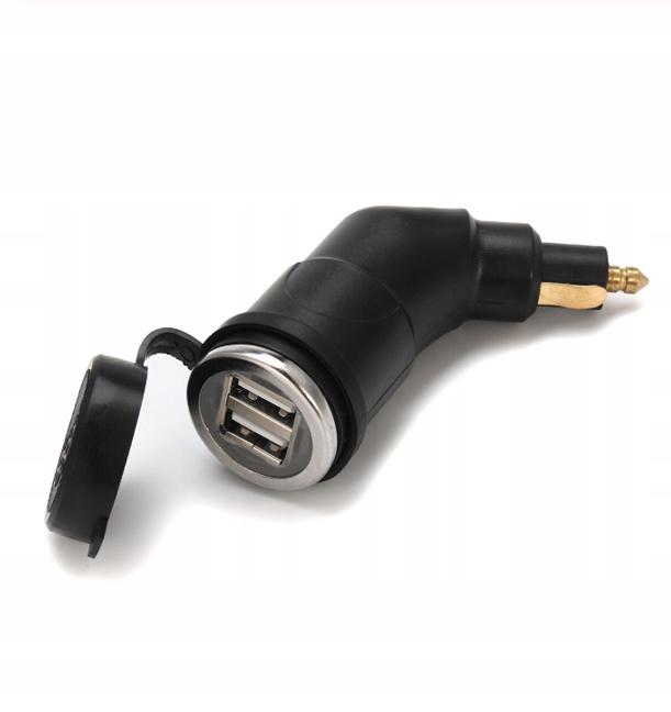 ADAPTADOR RANURA ENCENDEDOR DIN BMW AL USB 3.3A 5V 