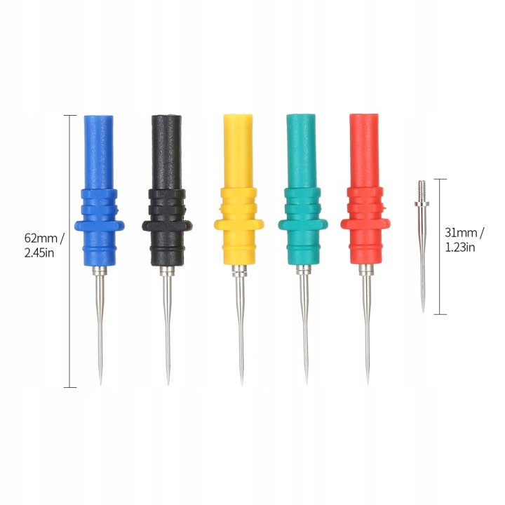 5PCS OSCYLOSCOPE PINS PINS ULEPSZONA VERSION HT307 ACCESSOIRES VERS TESTU EQ