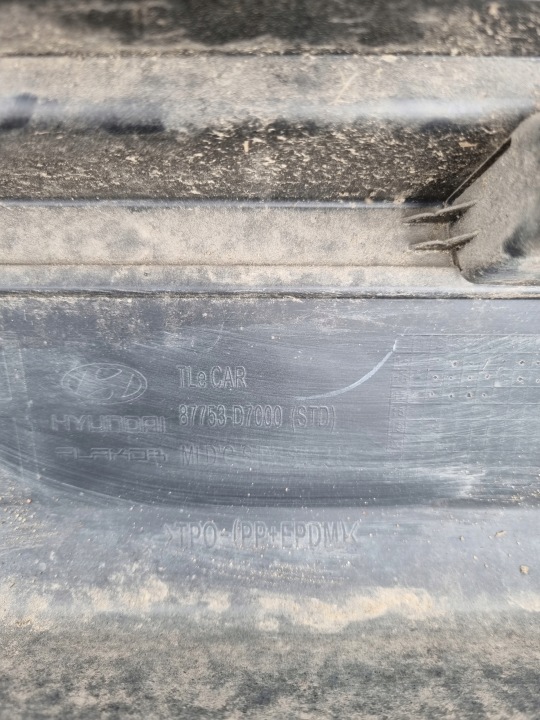 MOULURE SEUIL GAUCHE SEUIL HYUNDAI TUCSON II 87753-D7000
