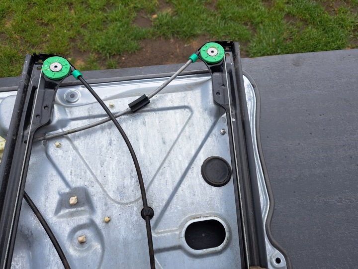 VW T5 LIFT ÉLÉVATEUR VITRES GAUCHE MANUEL ENSEMBLE