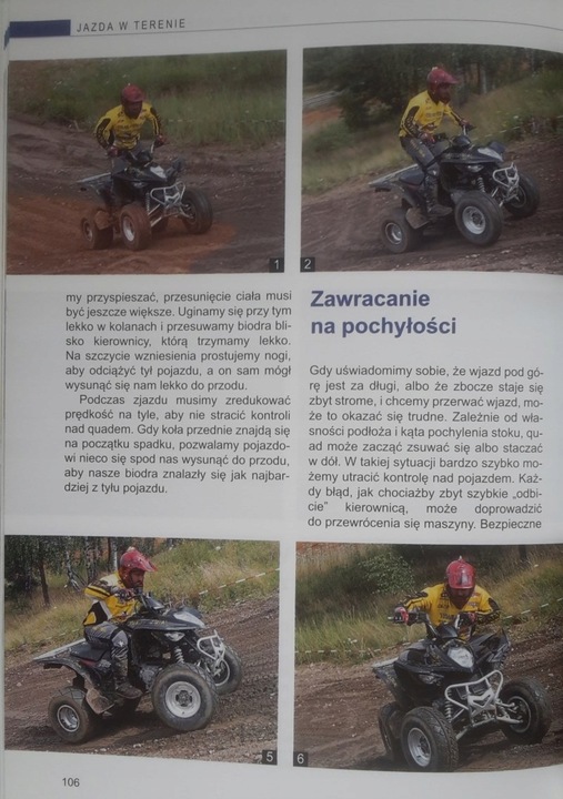 Quad Quady. Technika jazdy. Ilustrowany poradnik.