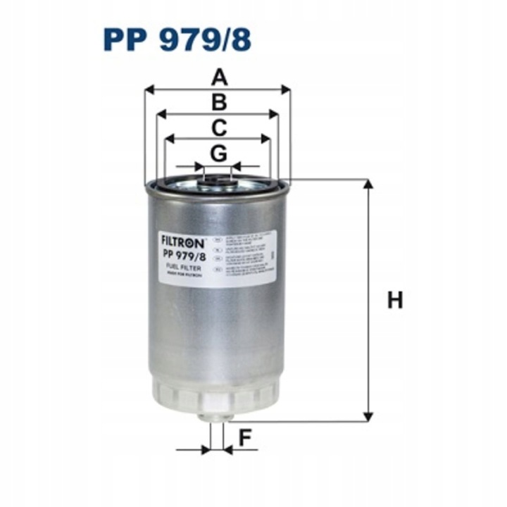FILTRON PP 979/8 FILTRE CARBURANTS