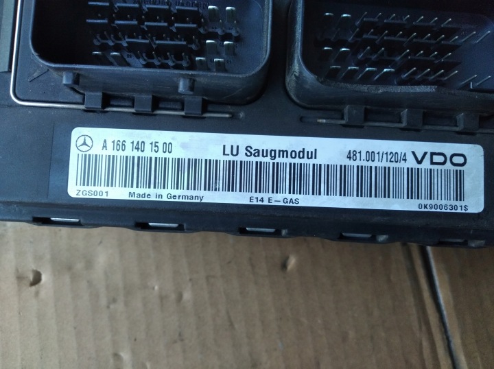 CONTRÔLEUR MODULE MOTEUR MERCEDES A CLASSE 1,4B 16V A0255453032