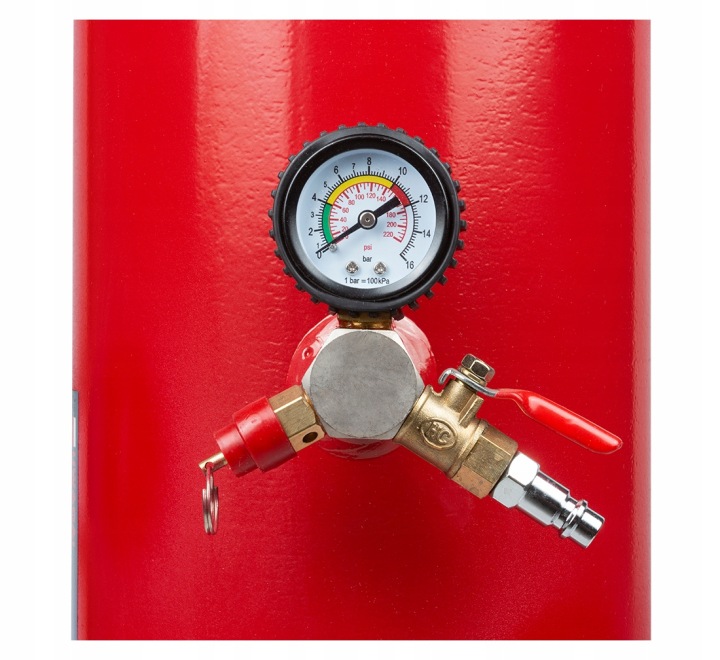 INFLATOR VERS UDERZENIOWEGO POUR POMPE PNEUS ROUES VERTICAL BAZUKA REDATS 12L