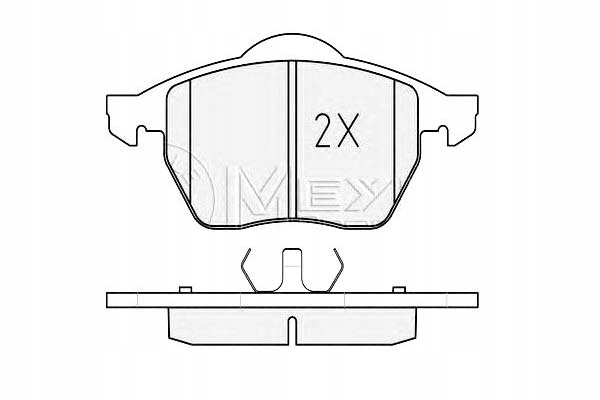 PADS HAM. VW P. A3/PASSAT/TT 