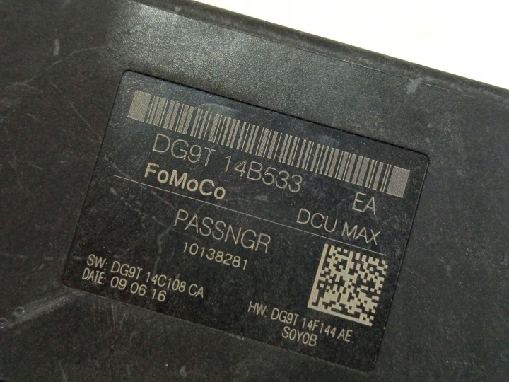 MODULE PORTES DROIT AVANT FORD MONDEO MK5 DG9T14B533EA DG9T14C108CA