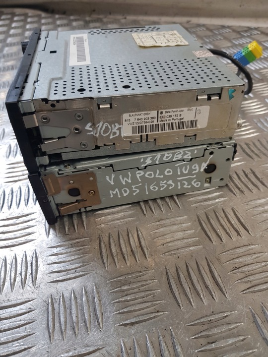 RADIO VW POLO IV 2001-2005 BLAUPUNTK SONY 6X0035152B 6X0035110