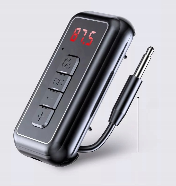 TRANSMISOR FM BLUETOOTH RECEPTOR AUX UNIVERSAL 