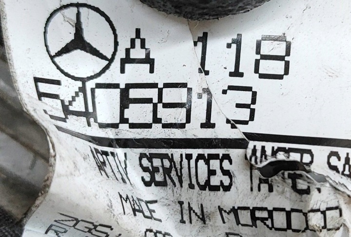 MERCEDES-BENZ CLA C118 X118 2023 FAISCEAU DE CÂBLES FILS CAPTEUR STATIONNEMENT PDC