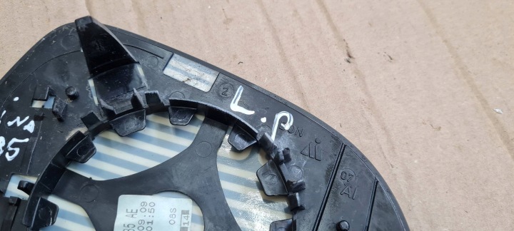 A6 C6 LIFT INSERT VERRE RÉTROVISEURS GAUCHE AVANT 4F0857535AE