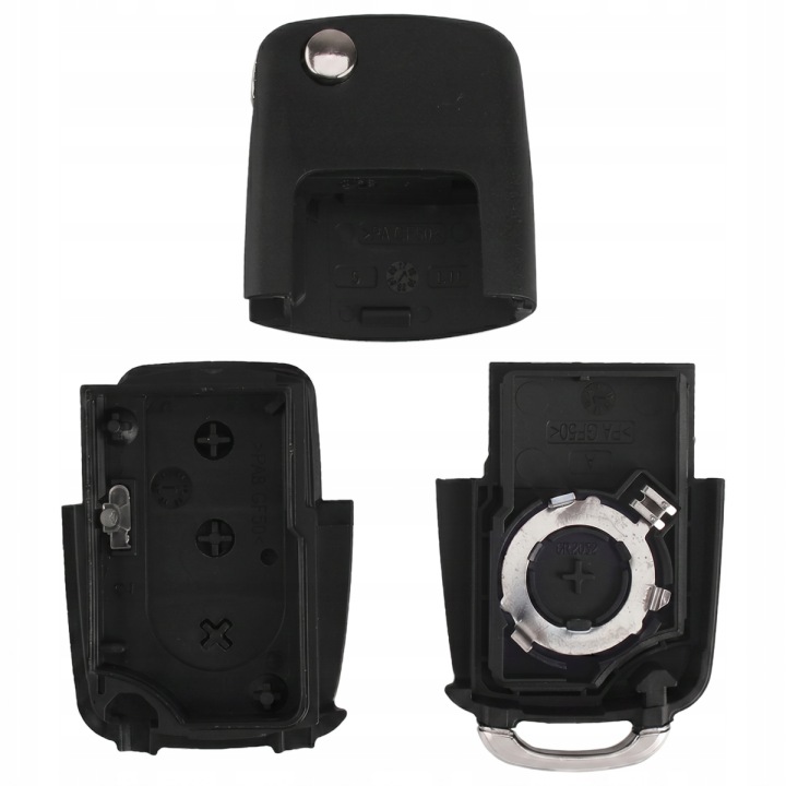 NEUF CLÉ AVEC ÉLECTRONIQUE TÉLÉCOMMANDE VERS VW PASSAT B5 GOLF SKODA SEAT 1PC