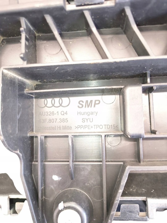 AUDI Q3 S-LINE SPORTBACK PARE-CHOCS ARRIÈRE 83F807385