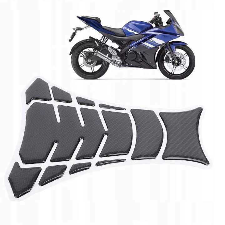 MOTOCYCLETTE REVÊTEMENT RÉSERVOIR CARBURANTS AUTOCOLLANT ODPORNA SUR ZARYSOWANIA Y1
