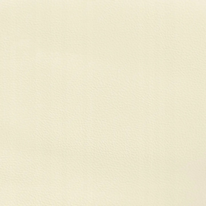 APPUI-TÊTE USZAK, KREMOWY, 147X23X78/88 CM, SYNTHÉTIQUE CUIR