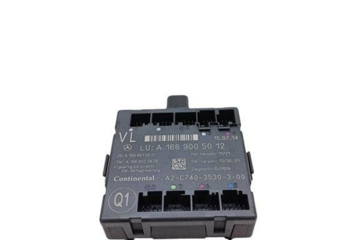 MODULE ARRIÈRE GAUCHES PORTES MERCEDES-BENZ M (W166) A1669005012 2.14L DIESEL