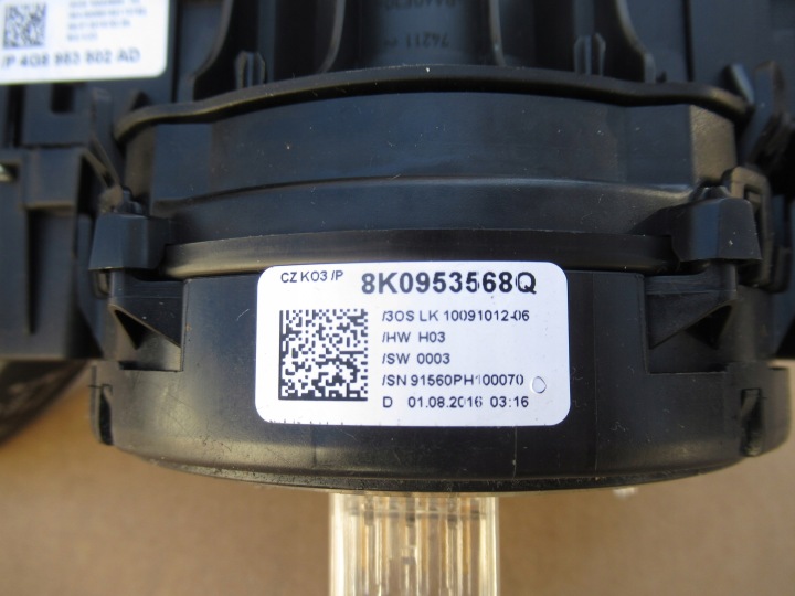 AUDI Q5 8R LIFT COMMUTATEUR COMPOSITE BANDE 4G8953502AD