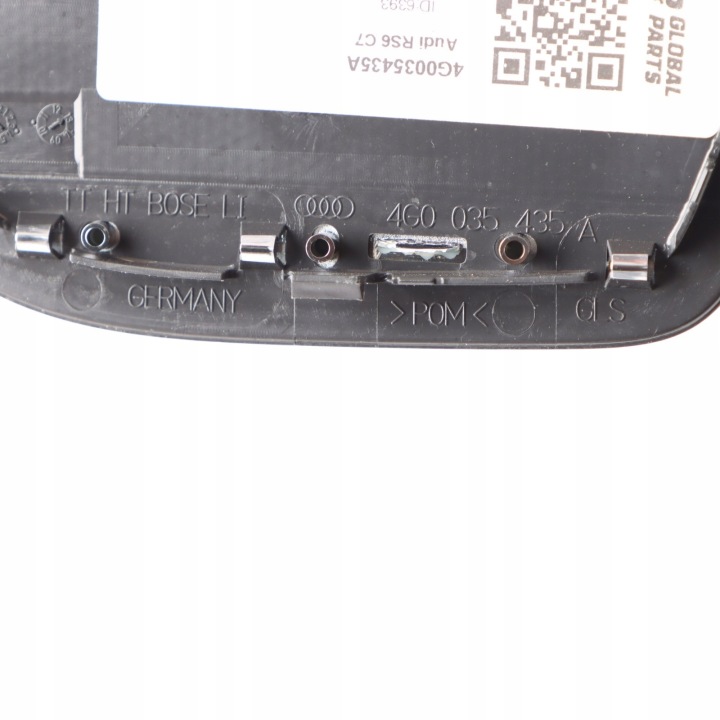 AUDI A6 C7 CALANDRE HAUT-PARLEURS GAUCHE ARRIÈRE PORTES 4G0035435A